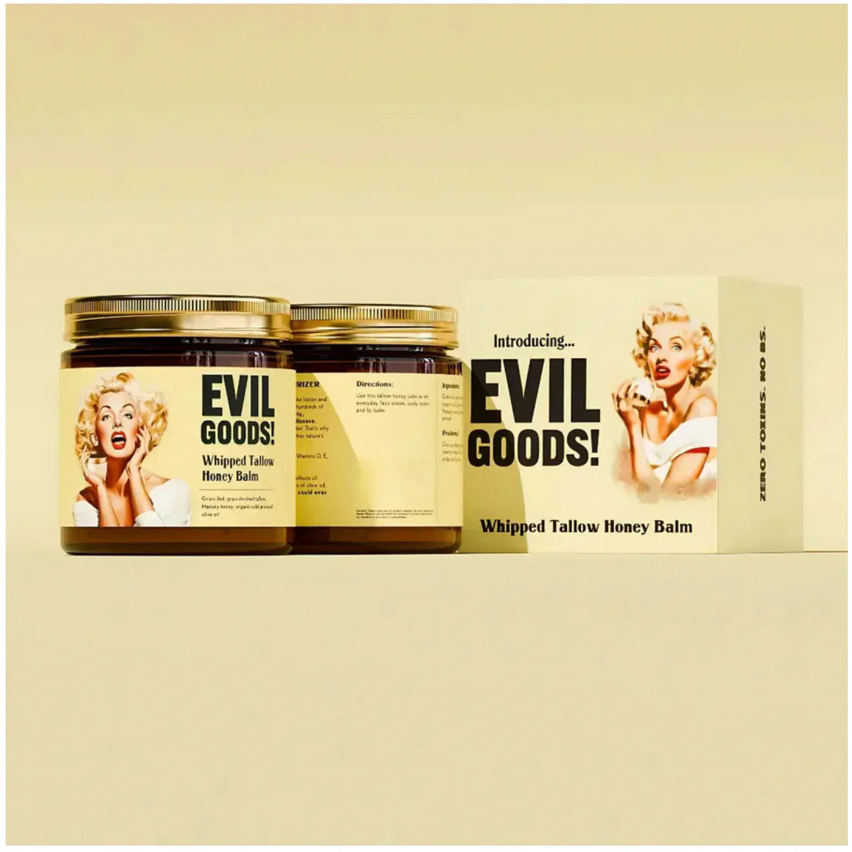 EvilGoods® - Crema Orgánica de Sebo de res