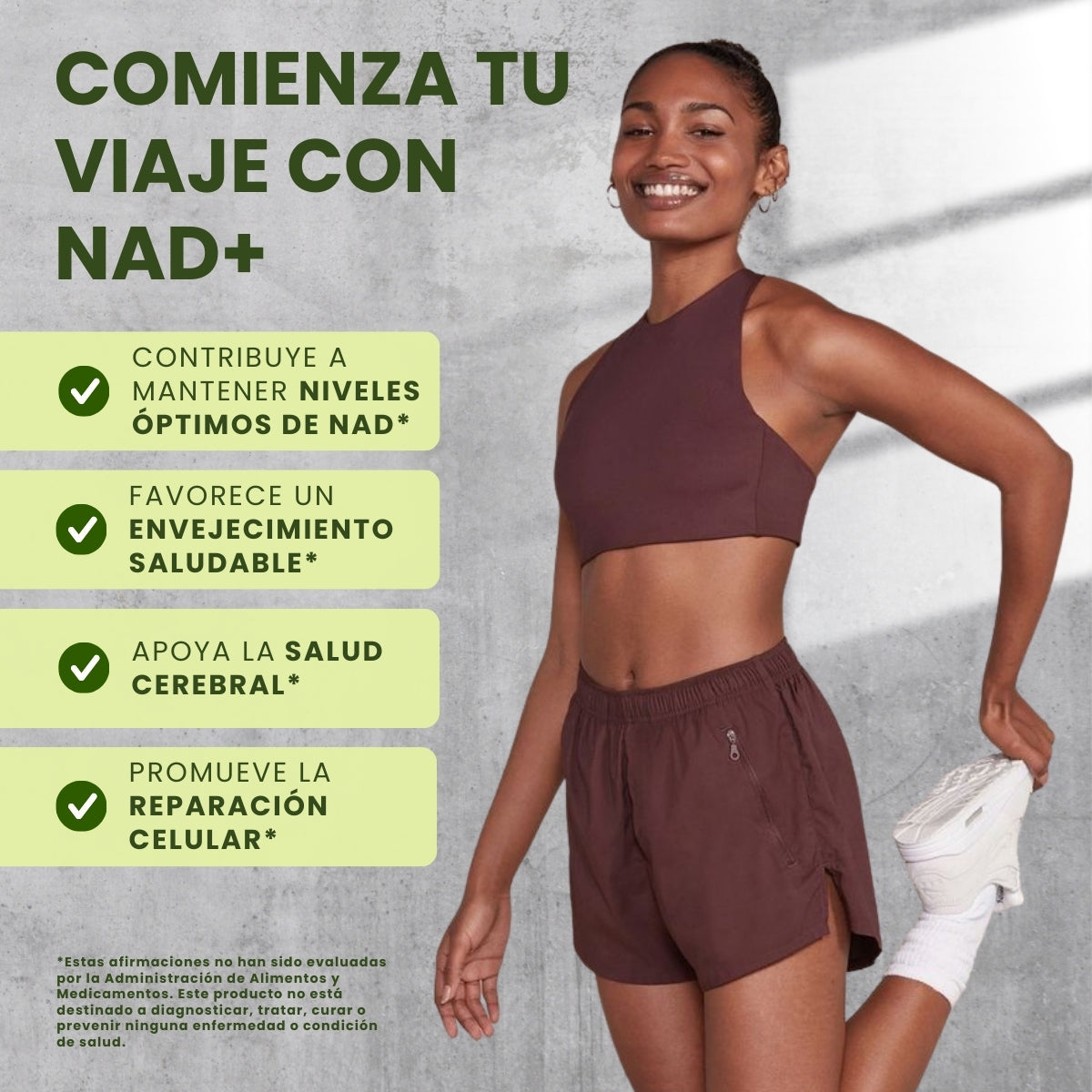 NAD+ de Alta Pureza Anti-Envejecimiento