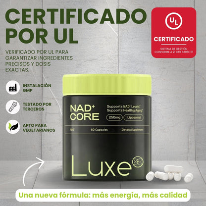 NAD+ de Alta Pureza Anti-Envejecimiento